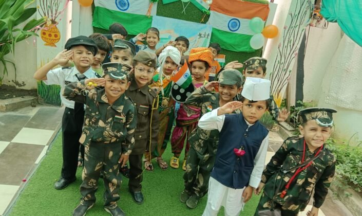 Happy Independence Day Celebration at Minsha Academy Pre School